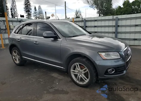 2016 Audi Q5 Premium Plus from USA, damaged, VIN WA1L2AFP1GA038952